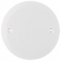 Couvercle rond Debflex D86 mm à visser boite d'encastrement - 718116