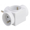Multiprise Triplite murale Debflex 2 pôles avec terre - 714410