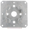 Support moteur FAAC TM2 45 à clip sur plaque 100x100 - A4506_0614S