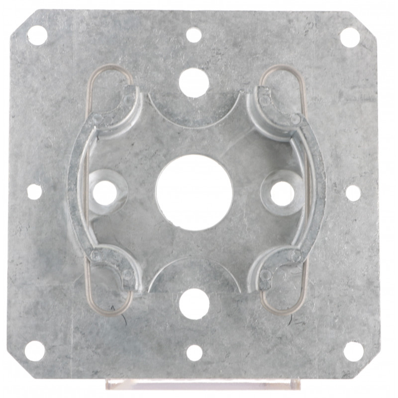 Support moteur FAAC TM2 45 à clip sur plaque 100x100 - A4506_0614S