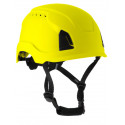Casque protection aéré jaune 2 jugulaires EN397/12492 - Singer HIMAJ
