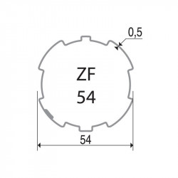 Tube moteur volet roulant A-Ok pour tube ZF54