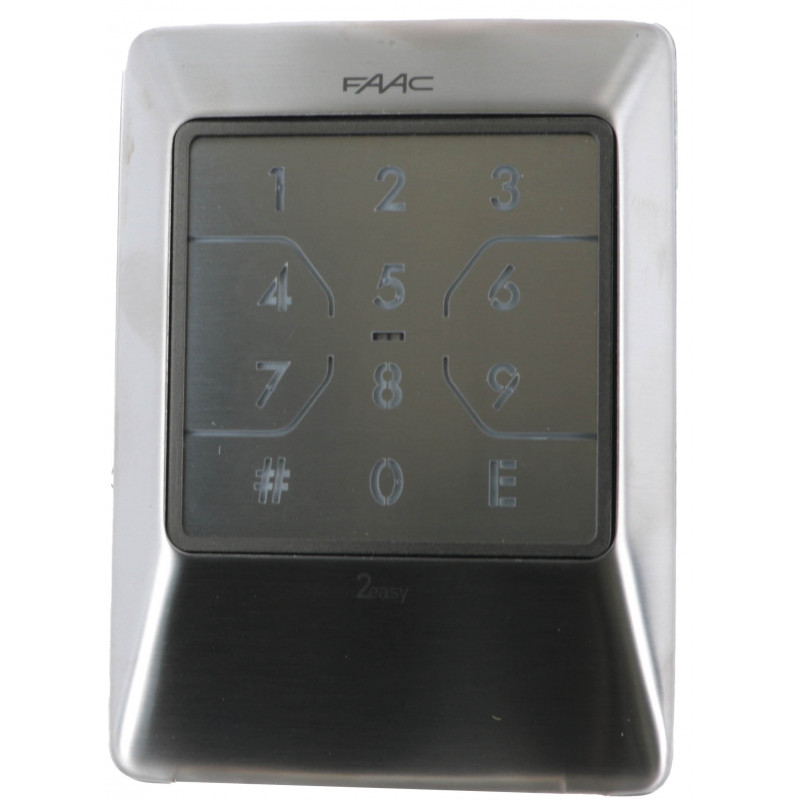 Clavier à codes FAAC XKP B inox - 404039 Clavier à codes FAAC XKP B inox - 404039