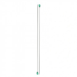 Aiguilles à tricoter 2 mm – 40 cm – Gris perle - Prym 191472
