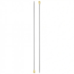 Aiguilles à tricoter 2,75 mm – 30 cm – Gris perle - Prym 191447