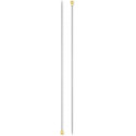 Aiguilles à tricoter 3,25 mm – 35 cm – Gris perle - Prym 191459