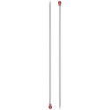 Aiguilles à tricoter 5 mm – 40 cm – Gris perle - Prym 191478