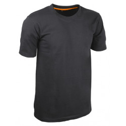 Tee-shirt coton gris manches courtes Singer SHIRTGRIS03 - T.L/XL