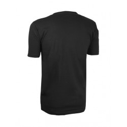Tee-shirt coton noir manches courtes Singer SHIRTNOIR01 - T.S/M