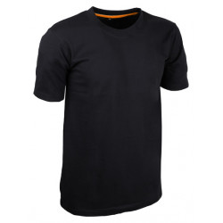 Tee-shirt coton noir manches courtes Singer SHIRTNOIR03 - T.L/XL