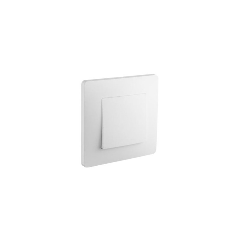 Bouton poussoir Caly 10A blanc pur mat - Debflex 749562 Bouton poussoir Caly 10A blanc pur mat - Debflex 749562