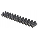 Barrette de connexion Debflex 25 mm² noire - 704060