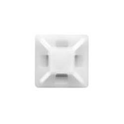 Embase adhésive pour collier 3.6 mm - Debflex 702401 - 25 pièces