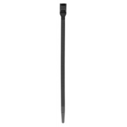 Collier autobloquant noir 6x180 mm - Debflex 709020 - 100 pièces