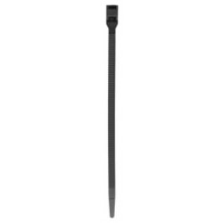 Collier autobloquant noir 6x180 mm - Debflex 709023 - 50 pièces