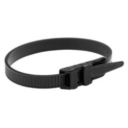 Collier autobloquant noir 9x260 mm - Debflex 709032 - 25 pièces