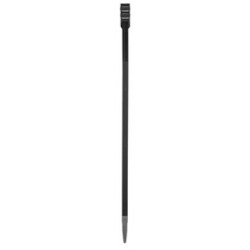 Collier autobloquant noir 9x350 mm - Debflex 709043 - 50 pièces