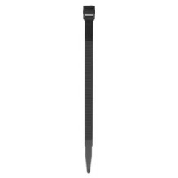 Collier autobloquant noir 9x180 mm - Debflex 709060 - 100 pièces