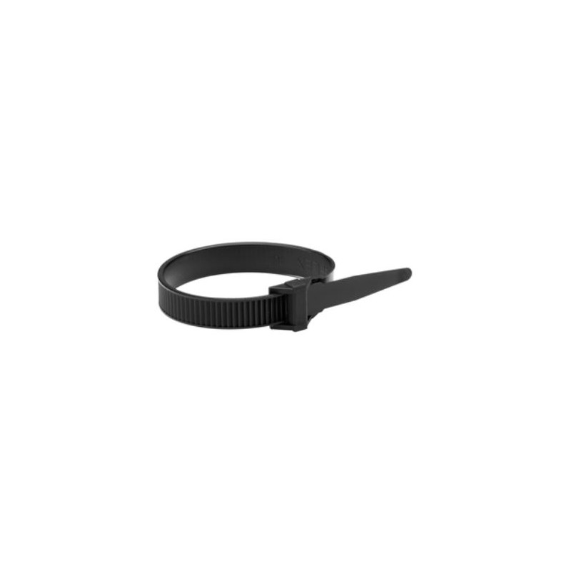Collier autobloquant noir 9x180 mm - Debflex 709060 - 100 pièces Collier autobloquant noir 9x180 mm - Debflex 709060 - 100 pièces