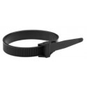 Collier autobloquant Debflex noir 9x180 mm - 709062 - 25 pièces