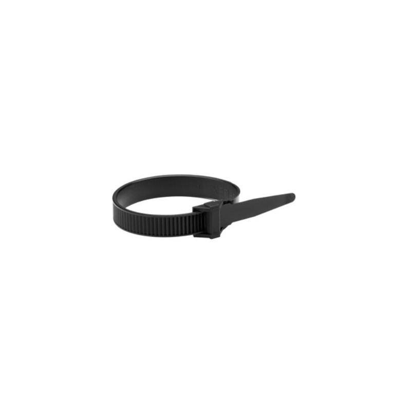 Collier autobloquant noir 9x180 mm - Debflex 709062 - 25 pièces Collier autobloquant noir 9x180 mm - Debflex 709062 - 25 pièces
