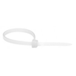 Collier autobloquant incolore 2.5x100 mm - Debflex 709084 - 25 pièces