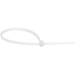 Collier autobloquant incolore 2.5x150 mm - Debflex 709087 - 100 pièces