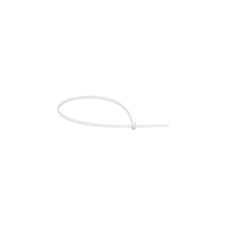 Collier autobloquant incolore 3.6x200 mm - Debflex 709088 - 25 pièces Collier autobloquant incolore 3.6x200 mm - Debflex 709088 - 25 pièces