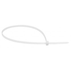 Collier autobloquant incolore 3.6x300 mm - Debflex 709091 - 100 pièces