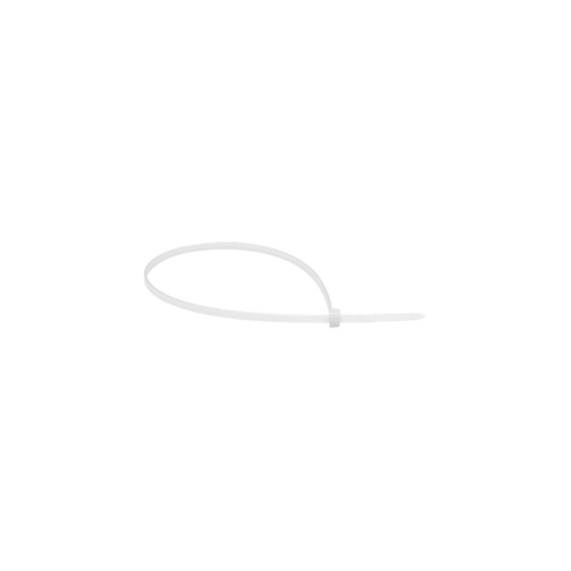Collier autobloquant incolore 3.6x300 mm - Debflex 709091 - 100 pièces Collier autobloquant incolore 3.6x300 mm - Debflex 709091 - 100 pièces