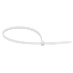 Collier autobloquant incolore 4.8x300 mm - Debflex 709094 - 25 pièces