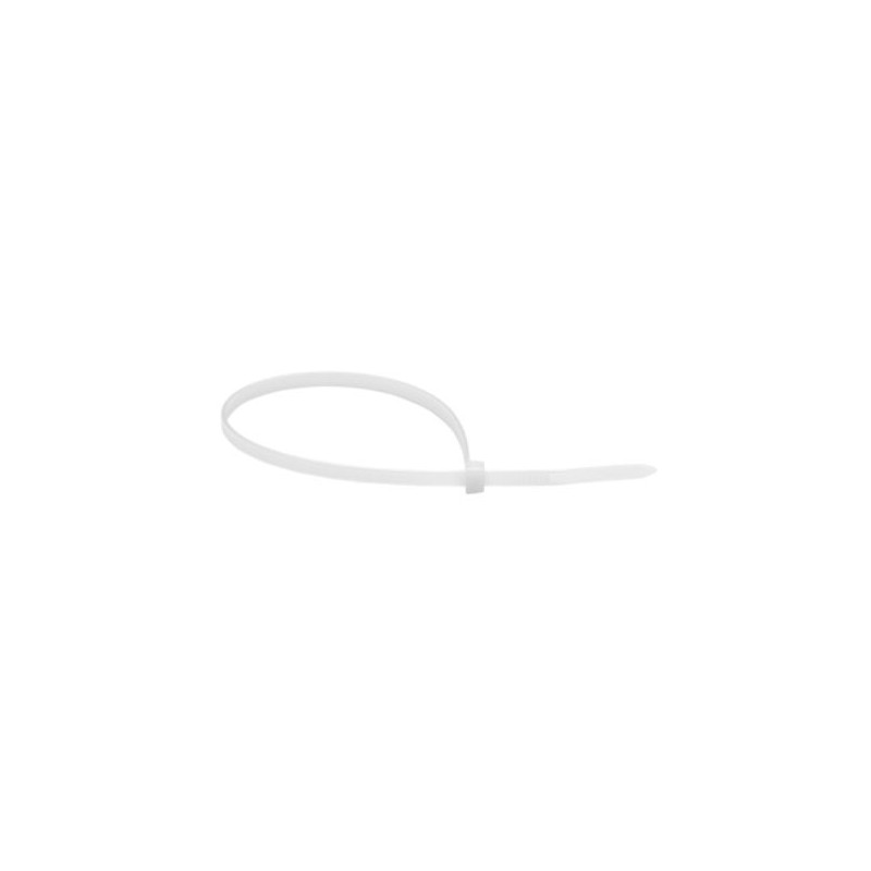 Collier autobloquant incolore 4.8x300 mm - Debflex 709094 - 25 pièces Collier autobloquant incolore 4.8x300 mm - Debflex 709094 - 25 pièces