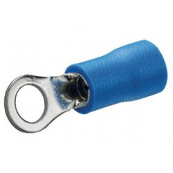 Cosse à œillet pré-isolée D4 mm bleue - Debflex 711010 - 10 pièces