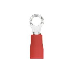 Cosse à œillet pré-isolée D4 mm rouge - Debflex 711012 - 10 pièces