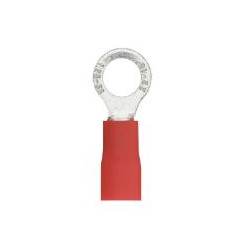 Cosse à œillet pré-isolée D5 mm rouge - Debflex 711013 - 10 pièces
