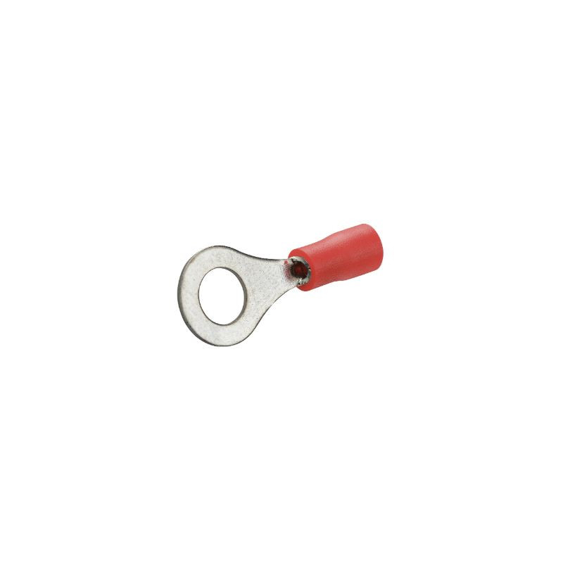 Cosse à œillet pré-isolée D6 mm rouge - Debflex 711015 - 10 pièces