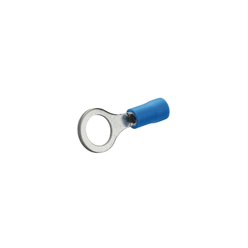 Cosse à œillet pré-isolée D8 mm bleue - Debflex 711019 - 10 pièces