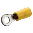 Cosse à œillet Debflex pré-isolée D5 mm jaune - 711023 - 10 pièces