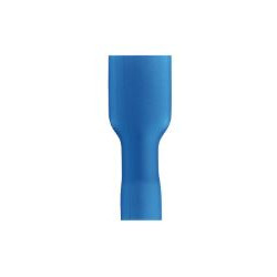 Clip femelle isolé 6.3x0.8 mm bleu - Debflex 711046 - 10 pièces