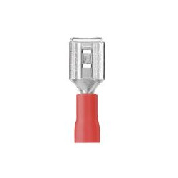Clip mâle/femelle pré-isolé 6.3x0.8 rouge - Debflex 711055 - 10 pièces