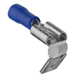 Clip mâle/femelle pré-isolé 6.3x0.8 bleu - Debflex 711056 - 10 pièces