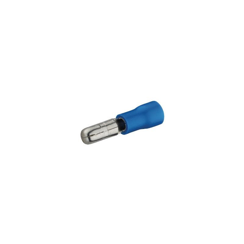 Douille cylindrique mâle pré-isolée bleue - Debflex 711060 - 10 pièces Douille cylindrique mâle pré-isolée bleue - Debflex 711060 - 10 pièces
