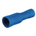 Douille cylindrique femelle Debflex pré-isolée bleue - 711061 - 10 pcs