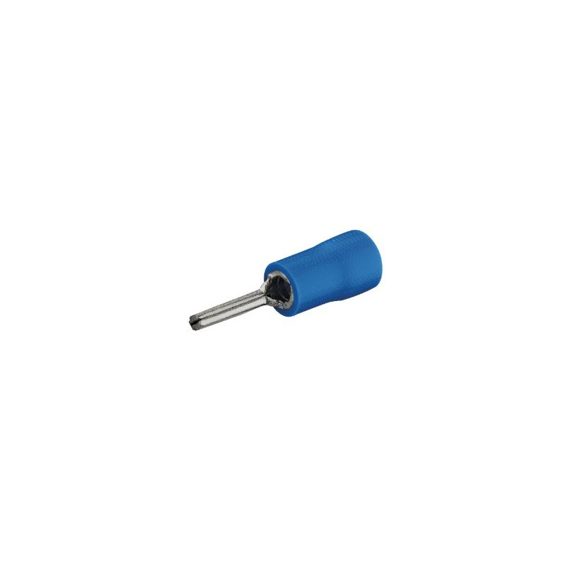 Connecteur bornier pré-isolé 1.9 mm bleu - Debflex 711063 - 10 pièces Connecteur bornier pré-isolé 1.9 mm bleu - Debflex 711063 - 10 pièces