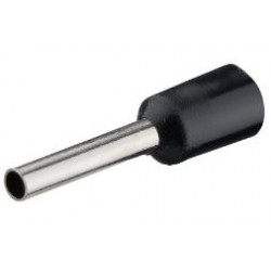 Embout pré-isolé 1.5 mm² noir - Debflex 711091 - 20 pièces