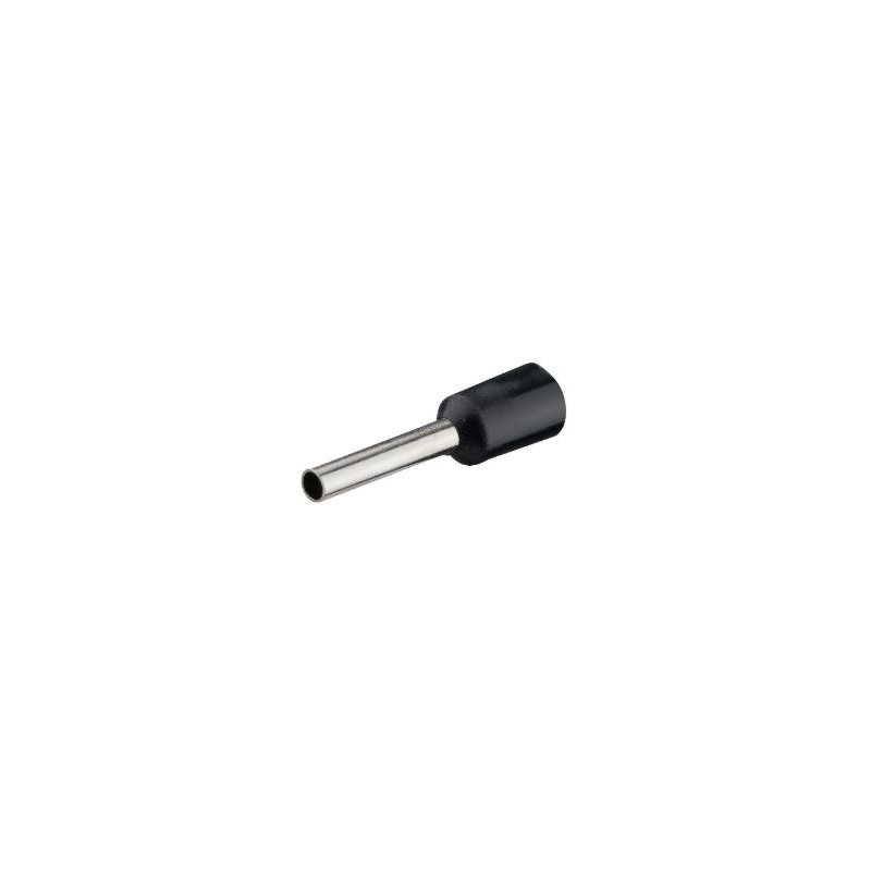 Embout pré-isolé 1.5 mm² noir - Debflex 711091 - 20 pièces