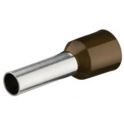 Embout pré-isolé 10 mm² marron - Debflex 711093 - 10 pièces