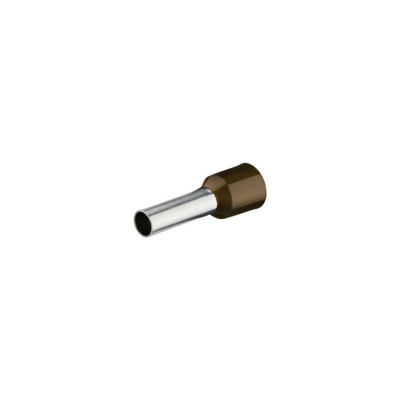 Embout pré-isolé 10 mm² marron - Debflex 711093 - 10 pièces Embout pré-isolé 10 mm² marron - Debflex 711093 - 10 pièces