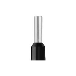 Embout pré-isolé 6 mm² noir - Debflex 711095 - 10 pièces