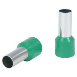 Embout pré-isolé 16 mm² vert - Debflex 711094 - 10 pièces